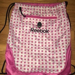 Reebok drawstring bag